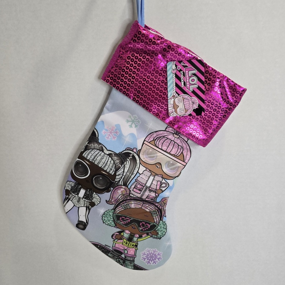 L.O.L. Surprise Christmas Stocking Cartoon‎ New